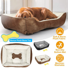 将图片加载到图库查看器，Pet Dog Bed Soft Warm Fleece
