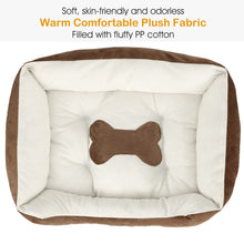 将图片加载到图库查看器，Pet Dog Bed Soft Warm Fleece
