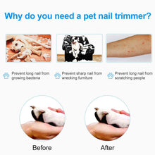 Load image into Gallery viewer, Pet Nail Toe Stainless Steel Trimmer with Nail File
