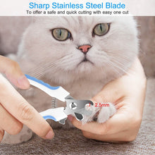 Load image into Gallery viewer, Pet Nail Toe Stainless Steel Trimmer with Nail File

