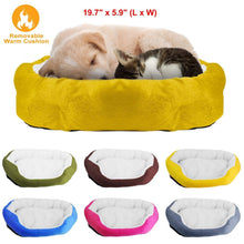 将图片加载到图库查看器，Pet Puppy Cat Soft Warm Fleece Bed
