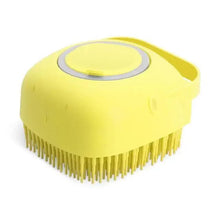 Load image into Gallery viewer, Pet Silicone Shampoo Bath Brush Massage Rubber Comb Bathing Shampoo Colorful Massager For Dogs

