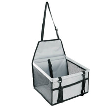 Load image into Gallery viewer, Pet Travel Carrier with Clip-On Safety Leash Zipper Storage Pocket for Pets up to 20lbs
