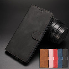 将图片加载到图库查看器，Phone Case For Xiaomi Mi Redmi Note 8 8A 8T 9 9A 9S 10 10S Pro POCO F3 X3 NFC 11 10T Lite 11i 11T Pro Wallet Leather Book Cover Magnetic PU Leather Wallet-Style Business Phone Case Fashion Flip Case with Card Slot
