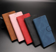 将图片加载到图库查看器，Phone Case For Xiaomi Mi Redmi Note 8 8A 8T 9 9A 9S 10 10S Pro POCO F3 X3 NFC 11 10T Lite 11i 11T Pro Wallet Leather Book Cover Magnetic PU Leather Wallet-Style Business Phone Case Fashion Flip Case with Card Slot
