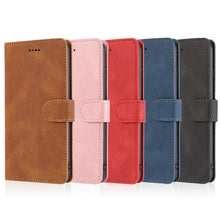 将图片加载到图库查看器，Phone Case For Xiaomi Mi Redmi Note 8 8A 8T 9 9A 9S 10 10S Pro POCO F3 X3 NFC 11 10T Lite 11i 11T Pro Wallet Leather Book Cover Magnetic PU Leather Wallet-Style Business Phone Case Fashion Flip Case with Card Slot
