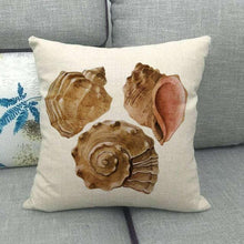 Load image into Gallery viewer, Pillowcase Sofa Cushion Cover Decoration Linen Pillow Case Higher Quality Marine Sea Life Pillow Covers Cases Super Soft Square Cushion Decorative Pillow Pattern Sofa Pillow Cover Couch Pillow 45x45CM
