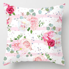Load image into Gallery viewer, Pink Feather Pillowcase Decorative Sofa Cushion Case Bed Pillow Cover Soft Decorative Square Throw Pillow Cover Cushion Covers Pillow Case Home Decor Decorations for Sofa Couch Bed Chair Home Decor Car Cushion Cover Cute Pillow Case 45X45CM

