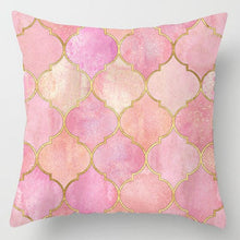 Load image into Gallery viewer, Pink Feather Pillowcase Decorative Sofa Cushion Case Bed Pillow Cover Soft Decorative Square Throw Pillow Cover Cushion Covers Pillow Case Home Decor Decorations for Sofa Couch Bed Chair Home Decor Car Cushion Cover Cute Pillow Case 45X45CM
