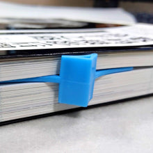 Load image into Gallery viewer, Plastic Book Page Holder Thumb Bookmark Reading Accessories Gifts For Readers Book Lovers Bookworm Librarian Literary Blue Multifunction Plastic Thumb Book Page Holder Book Marker Bookmark Superior Quality And Creative Convenient
