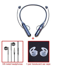 Load image into Gallery viewer, Playback Bluetooth Headphone Bass Wireless Headphones Sport Stereo Bluetooth Earphone Neckband Music Headset Updated Design with Industry Leading Sound &amp; Improved Comfort, Long Wireless Range, Up to 24 Hours of Talk Time
