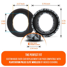 Load image into Gallery viewer, PlayStation Pulse Elite Cooling Gel Earpads - WC FreeZe Pulse Elite
