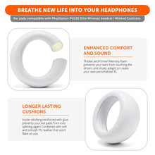 Load image into Gallery viewer, PlayStation Pulse Elite PU Leather Earpads - WC PadZ Pulse Elite

