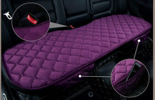 Load image into Gallery viewer, Plush Car Seat Covers Front Rear Full Set Choose Car Seat Cushion Car Memory Foam Heightening Seat Cushion Plush Seat Pad Protector Car Accessories  Lower Back Pain Relief Cushion Anti-Slip
