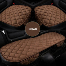 Load image into Gallery viewer, Plush Car Seat Covers Front Rear Full Set Choose Car Seat Cushion Car Memory Foam Heightening Seat Cushion Plush Seat Pad Protector Car Accessories  Lower Back Pain Relief Cushion Anti-Slip
