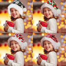 将图片加载到图库查看器，Plush Knitted Christmas Hat
