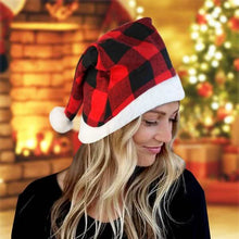 将图片加载到图库查看器，Plush Knitted Christmas Hat
