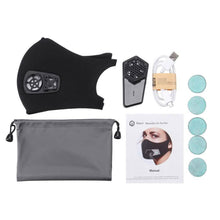 将图片加载到图库查看器，PM2.5 Dustproof Smart Electric Fan Breathable Mask
