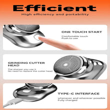 Load image into Gallery viewer, Pocket Size Portable Shaver Wet and Dry Mens Razor USB Rechargeable Shaver
