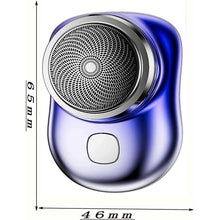 Load image into Gallery viewer, Pocket Size Portable Shaver Wet and Dry Mens Razor USB Rechargeable Shaver
