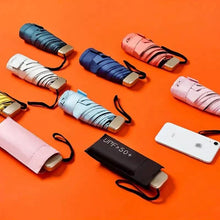 将图片加载到图库查看器，Pocket Windproof UV50 Anti-sunburn Rain Umbrella
