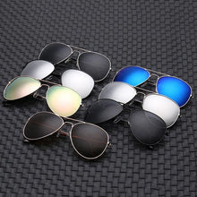 将图片加载到图库查看器，Polarized Sunglasses for Small Face Women Men Juniors &amp; Teens Driving Women Sunglasses Metal Glasses For Men Best Popular Mirror Classic Sunglasses For Men &amp; Women
