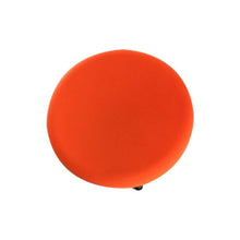 将图片加载到图库查看器，Polyester Fabric Round Chair Cover Waterproof Dining Seat Chair Covers Hotel Banquet Seat Covers Chair Protector Round Bar Stool Seat Covers Washable Stool Cushion Slipcover Elastic Bar Chair Covers

