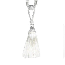 Load image into Gallery viewer, Polyester Tassel Curtain Tieback Handmade Hanging Tassels Fringe Curtains Holder Buckle Rope Decor Room Accessories European Style High-Grade Curtains Tieback Rope Tassel Holdbacks
