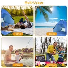 Load image into Gallery viewer, Pop Up Beach Tent Sun Shade Shelter
