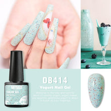 将图片加载到图库查看器，TREND Popular Luxury Interesting Nail Gel Nail Polish Permanent Jelly Eggshell Gel Polish Luxury Eggshell Design For Womens and Girls
