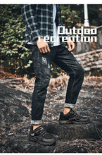 Load image into Gallery viewer, Popular Outdoor Casual Shoes Hiking Men High Quality Sneakers Mountain Climbing Work Footwear Hiking Shoes Low Cut Boots Leather Walking Shoes For Outdoor Training Casual Work
