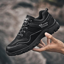 Load image into Gallery viewer, Popular Outdoor Casual Shoes Hiking Men High Quality Sneakers Mountain Climbing Work Footwear Hiking Shoes Low Cut Boots Leather Walking Shoes For Outdoor Training Casual Work
