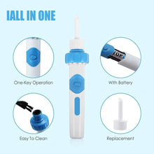 Load image into Gallery viewer, Portable Automatic Electric Vacuum Ear Wax Remover
