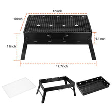 Load image into Gallery viewer, Portable Barbecue Grill Foldable Charcoal
