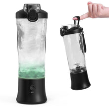 Load image into Gallery viewer, Portable Blender 600ml Electric Juicer Fruit Mixers 4000mah Usb Rechargeable Smoothie Mini Blender Personal Juicer Colorful Cup  Personal Size Blender Mini Fruit Mixer Milkshake Smoothie Maker With Usb Rechargeable Juicer
