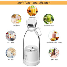 将图片加载到图库查看器，Portable Blender Bottle Electric Juicer
