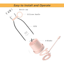 将图片加载到图库查看器，Portable Blender Bottle Electric Juicer
