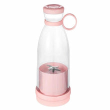 Load image into Gallery viewer, Portable Blender Juicer Bottle Mixer Electric Wireless Charge Mini Fruit Mixers Juicer Cup Blender Milkshake Juice Maker Machine Portable Mini Blender with Wireless Charging for Home, Office &amp; Outdoor Juicer

