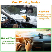 Load image into Gallery viewer, Portable Car Heater 2-in-1 Heating Cooling Fan
