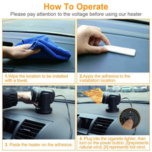 Load image into Gallery viewer, Portable Car Heater 2-in-1 Heating Cooling Fan
