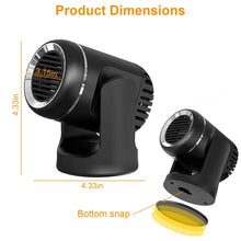 Load image into Gallery viewer, Portable Car Heater 2-in-1 Heating Cooling Fan
