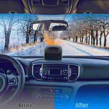 Load image into Gallery viewer, Portable Car Heater Heating Fan 2-in-1 Defroster Defogger Demister Windshield Heater
