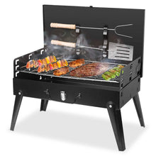 将图片加载到图库查看器，Portable Charcoal Grill Foldable BBQ Suitcase
