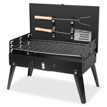 将图片加载到图库查看器，Portable Charcoal Grill Foldable BBQ Suitcase

