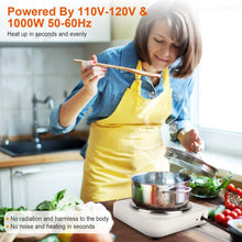 Load image into Gallery viewer, Portable Coil Heating Hot Plate Stove Countertop
