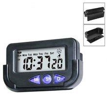 Load image into Gallery viewer, Portable Digital Car Pocket Sized Digital Electronic Digital Timer Multifunction Large LCD Clock Countdown Accurate to Seconds for Cooking Study Games Travel Alarm Clock Time Date Automotive Electronic Stopwatch Alarm Clock
