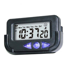 Load image into Gallery viewer, Portable Digital Car Pocket Sized Digital Electronic Digital Timer Multifunction Large LCD Clock Countdown Accurate to Seconds for Cooking Study Games Travel Alarm Clock Time Date Automotive Electronic Stopwatch Alarm Clock
