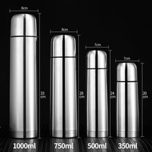 Load image into Gallery viewer, Portable Double Layer Thermal Mug Food Thermos For Tea With Heating Stanley Cup Stainless Steel Water Bottle  Insulated Stainless Steel Bottle - Keeps Cold for 12 hours Hot for 6 hours Perfect for Purse or Kids Lunch Bag
