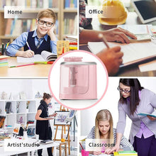 Load image into Gallery viewer, Portable Electric Pencil Sharpeners

