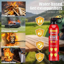 将图片加载到图库查看器，Portable Fire Extinguisher Spray 4-in-1 with Bracket
